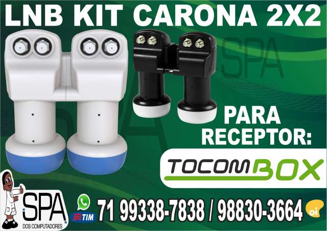 Kit Carona Lnb 2x2 Universal para Tocombox em Salvador Ba