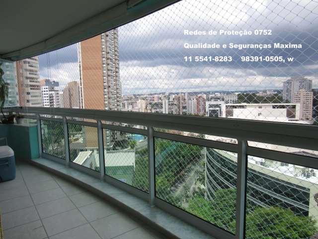 Redes de Proteção no Campo Belo, Rua Barão de Jaceguai, (11) 5541-8283