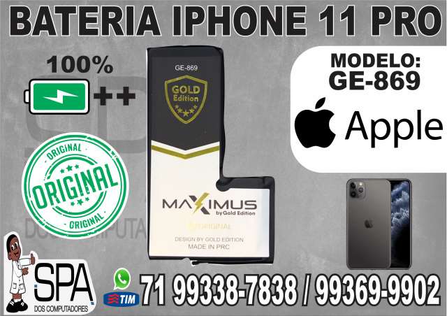 Bateria Original Apple Iphone 11 Pro em Salvador Ba