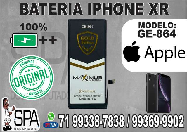 Bateria Original Apple Modelo GE-864 para Iphone XR em Salvador Ba