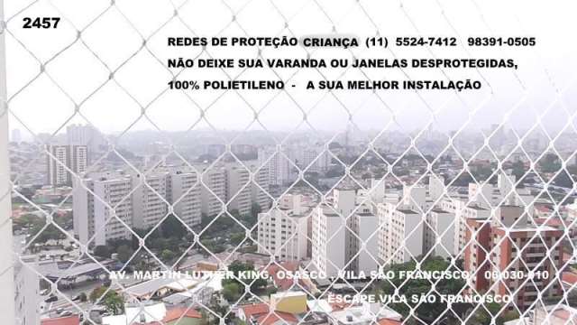 Redes de Proteção no Campo Limpo, Rua Cedro Rosa, (11) 98391-0505