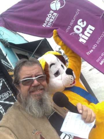 locução frente  de loja, ação promocional