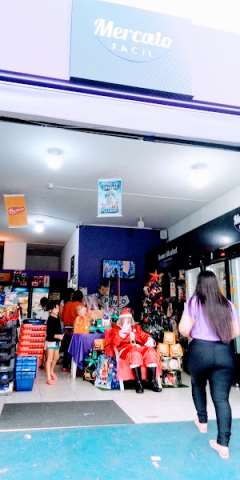 papai noel para lojas de decoração de natal