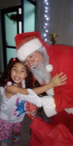 visita do papai noel supermercado e atacadista 