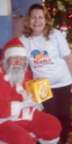 visita do papai noel supermercado e atacadista 